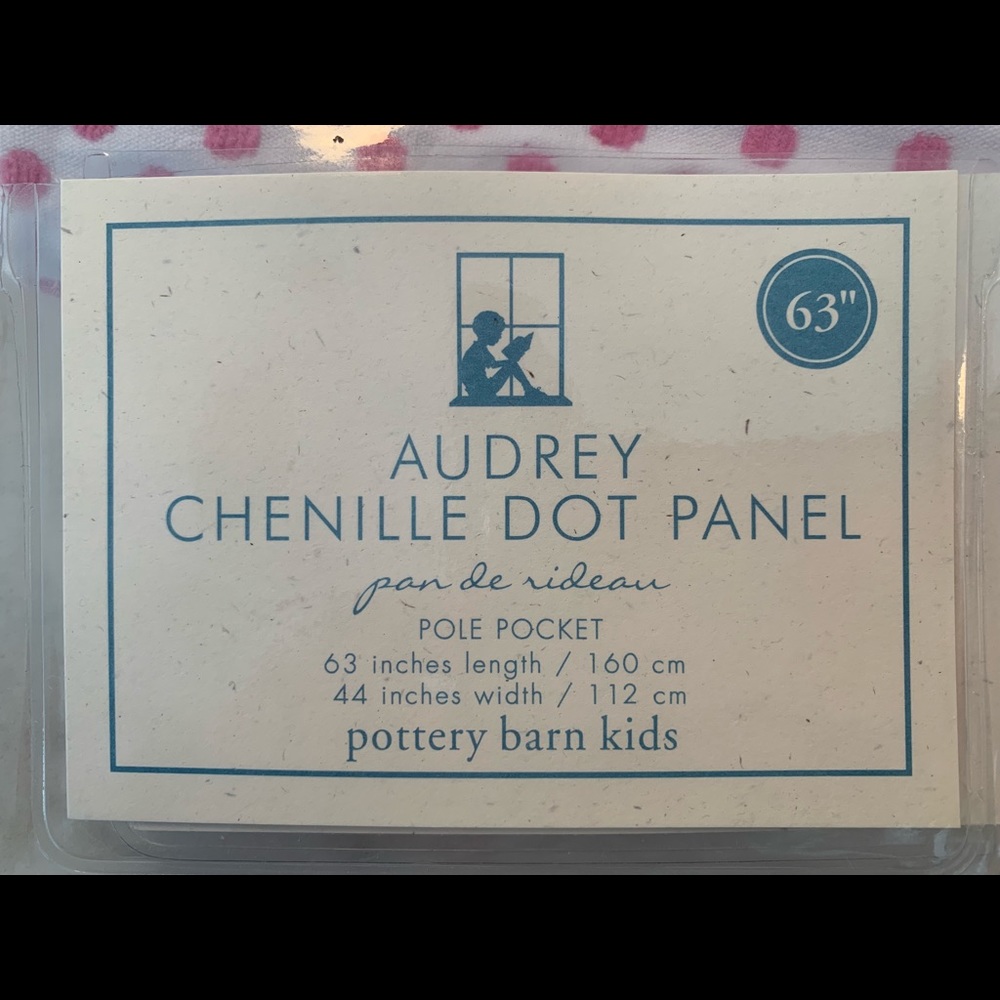 Pottery Barn Pole Pocket Panel Curtain Window
